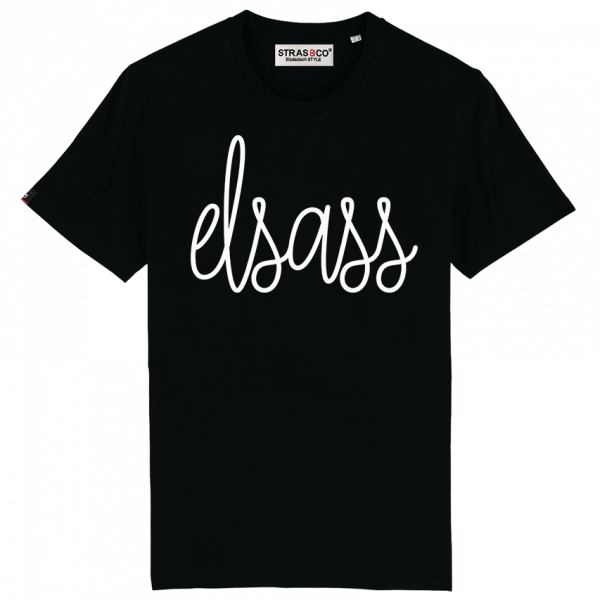 T-shirt noir Elsass Stras&co